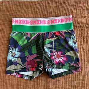 Nike biker shorts 3 in. Fits size 6-8